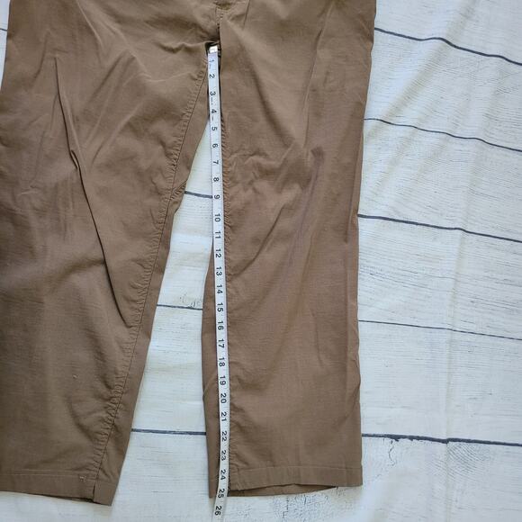 Duluth Trading Co Size L x 32 Men's DuluthFlex Dry on the Fly Pants Dark Tan - Picture 5 of 7